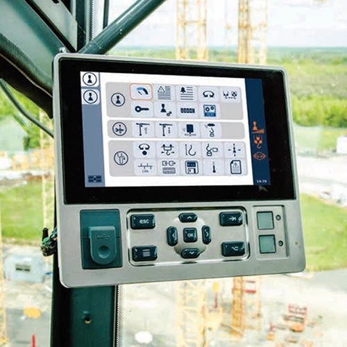 10.1 Inch 8 Wire Resistive Touch Panel for heavy equipment and mining machinery